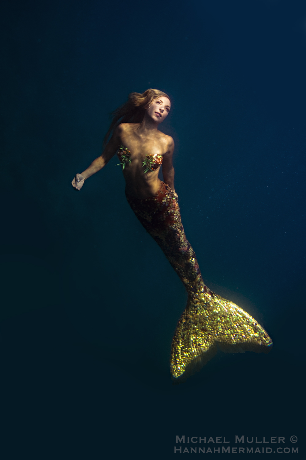 Underwater Mermaid Model - Hannah Mermaid