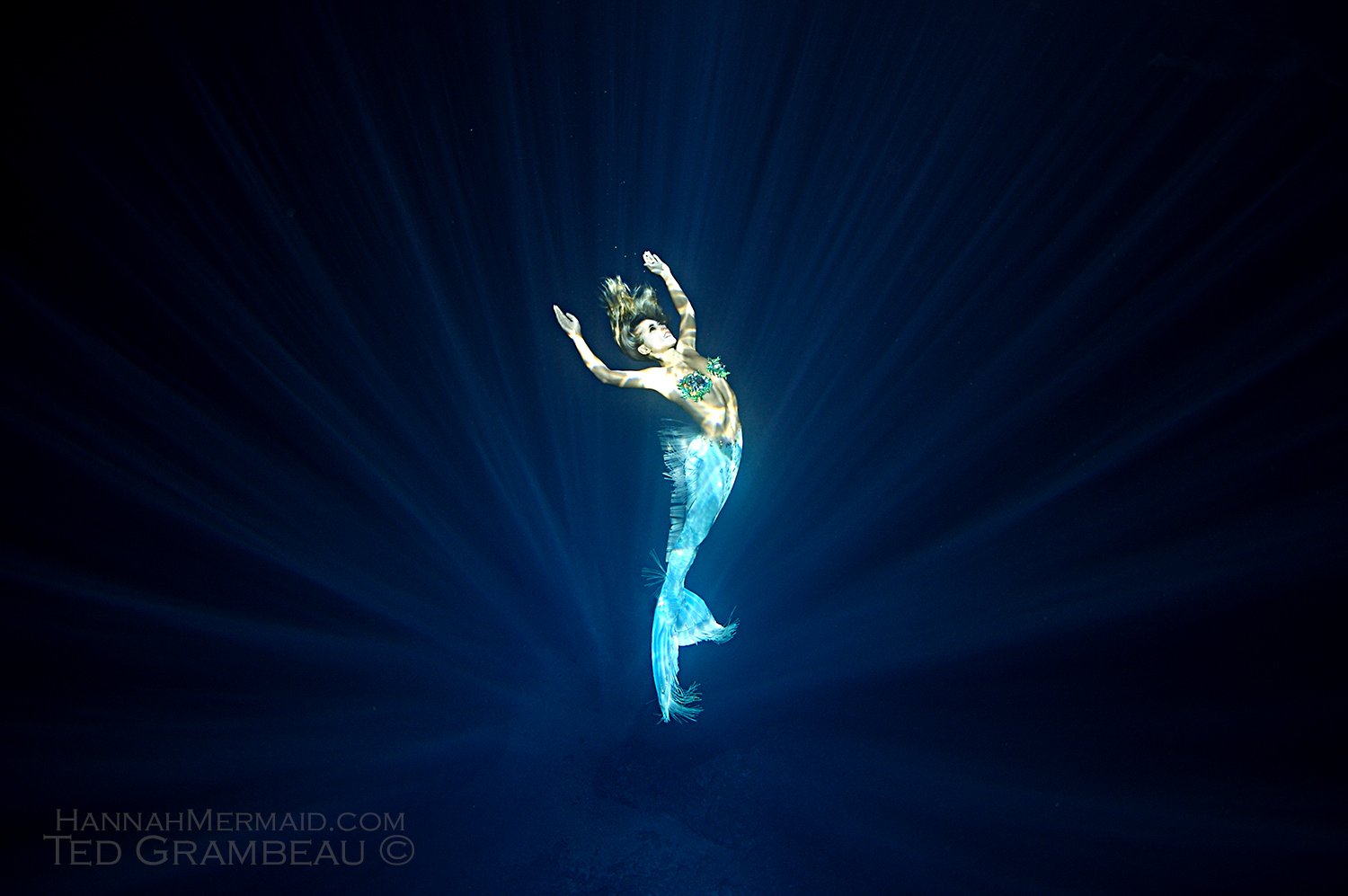 Underwater Mermaid Model - Hannah Mermaid