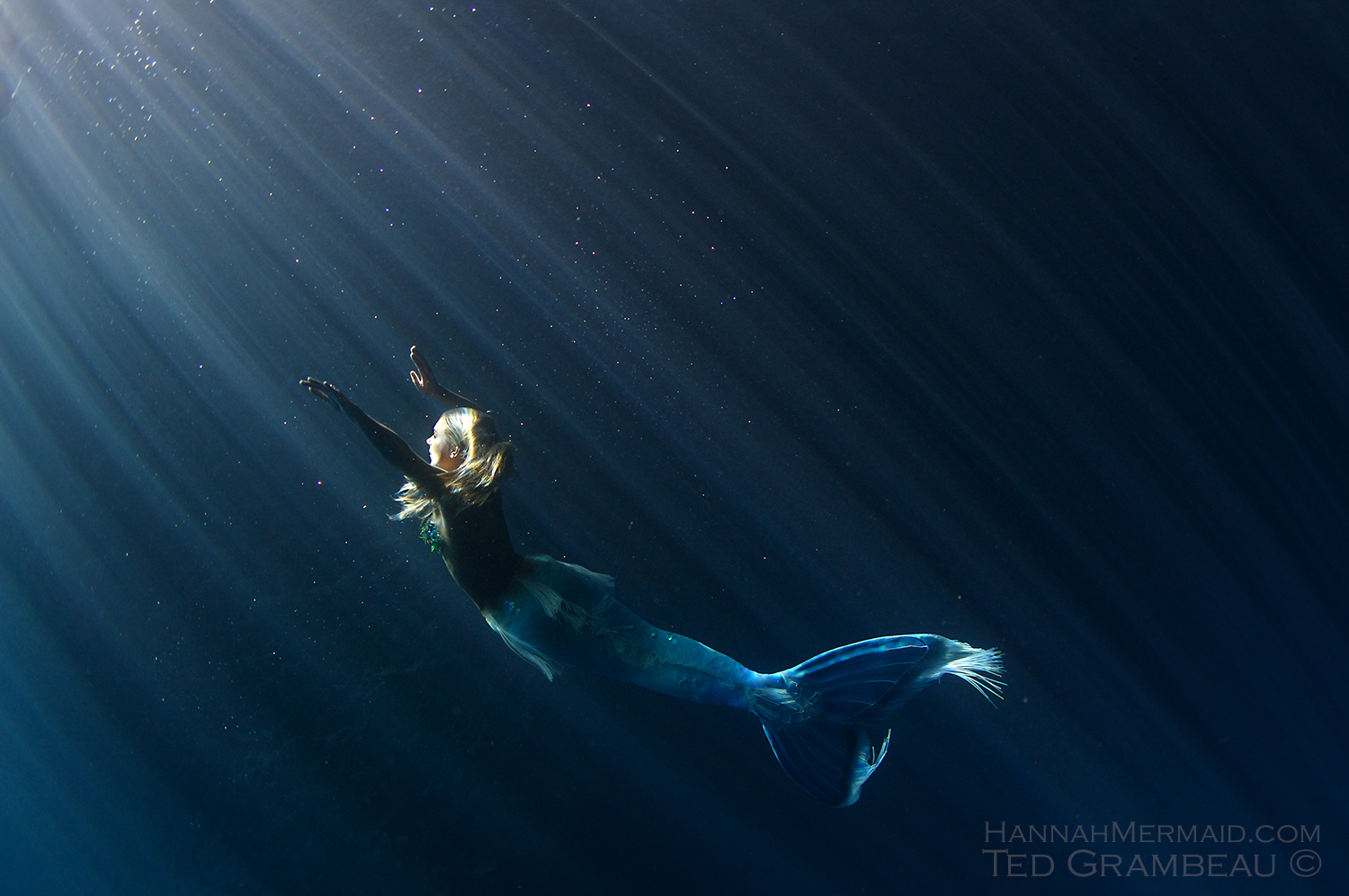 Underwater Mermaid Model - Hannah Mermaid