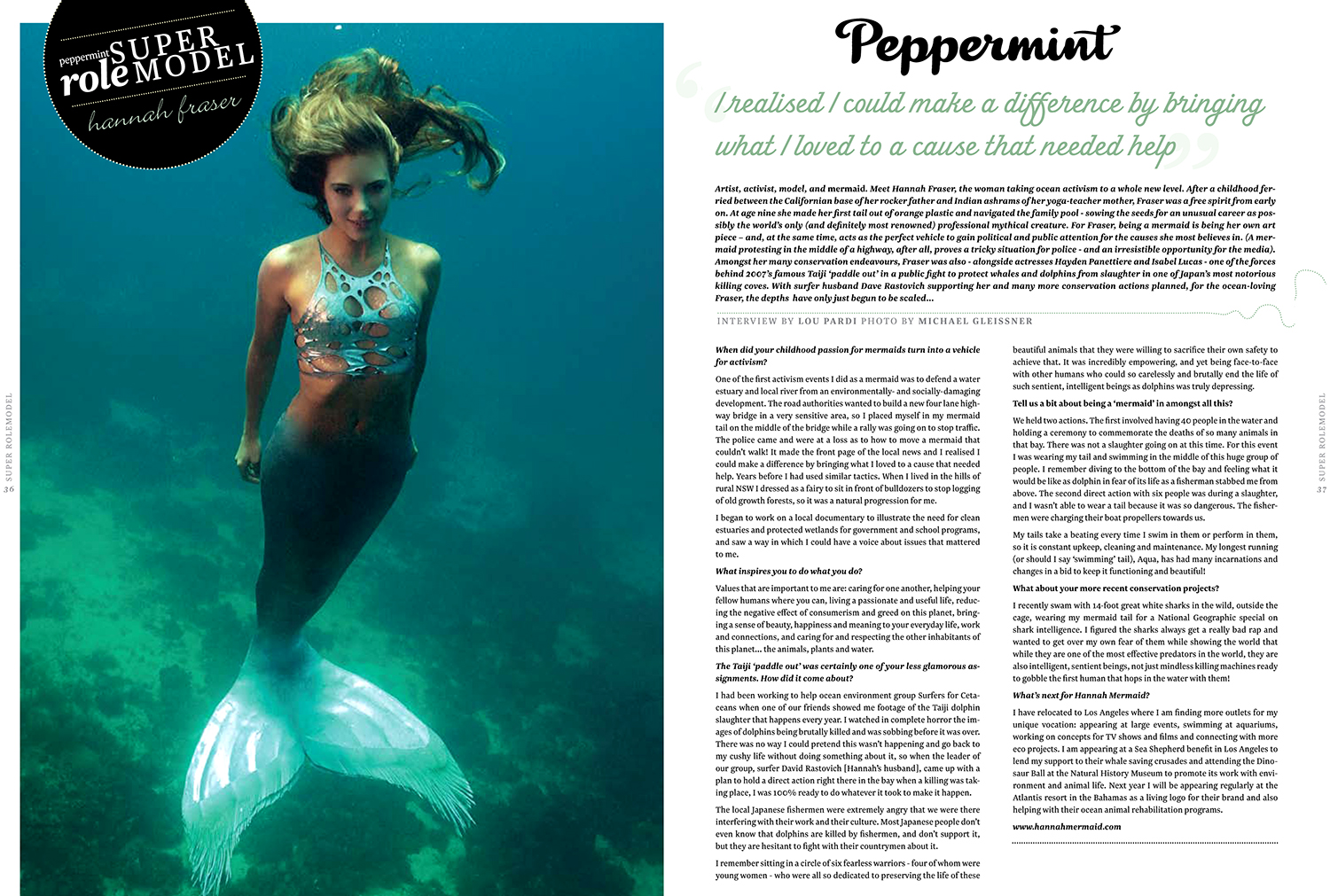 Media Releases - Hannah Mermaid