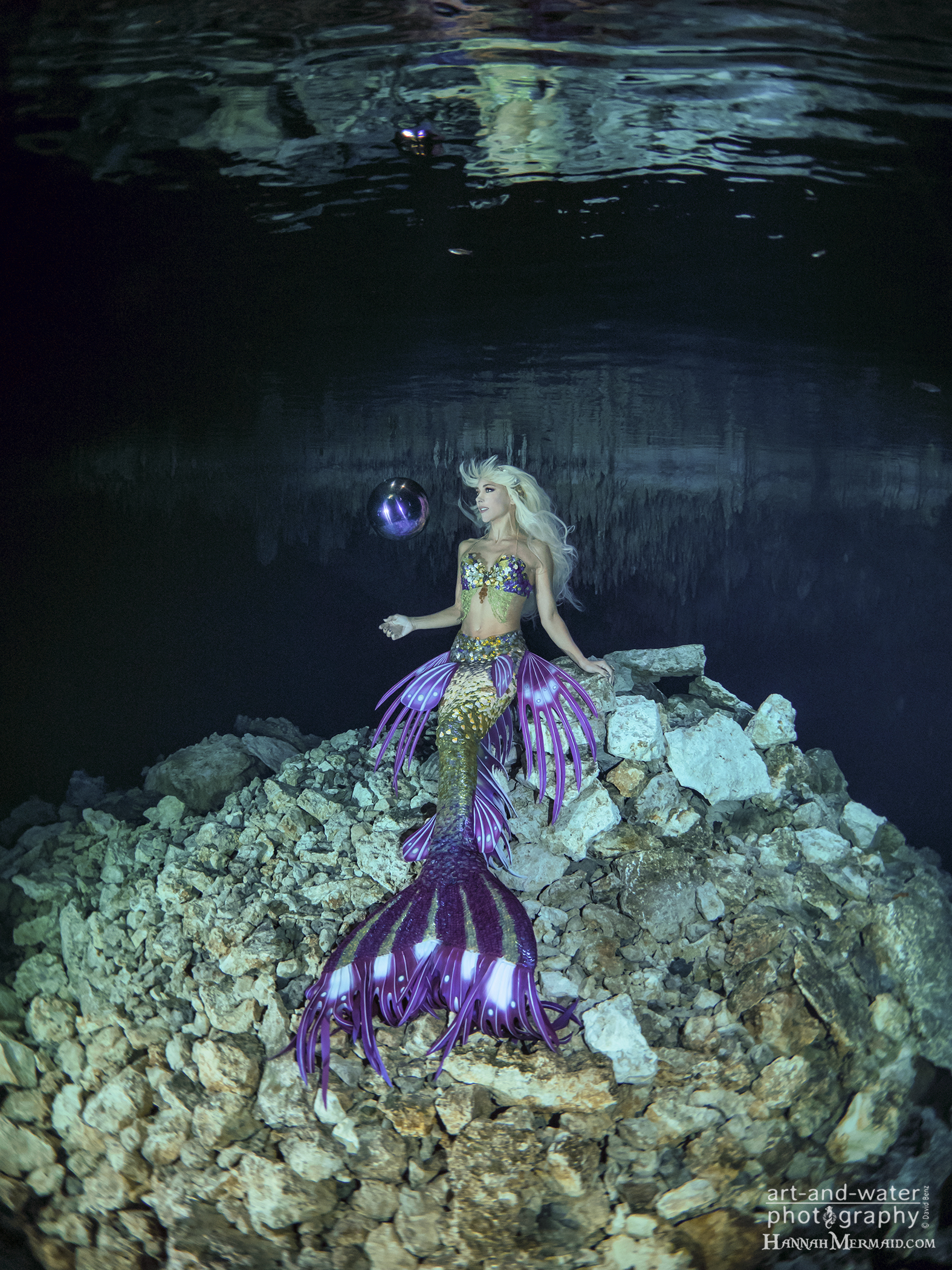 Underwater Mermaid Model - Hannah Mermaid